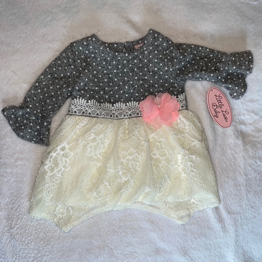 Little Lass Baby 6/9 Month old Dress